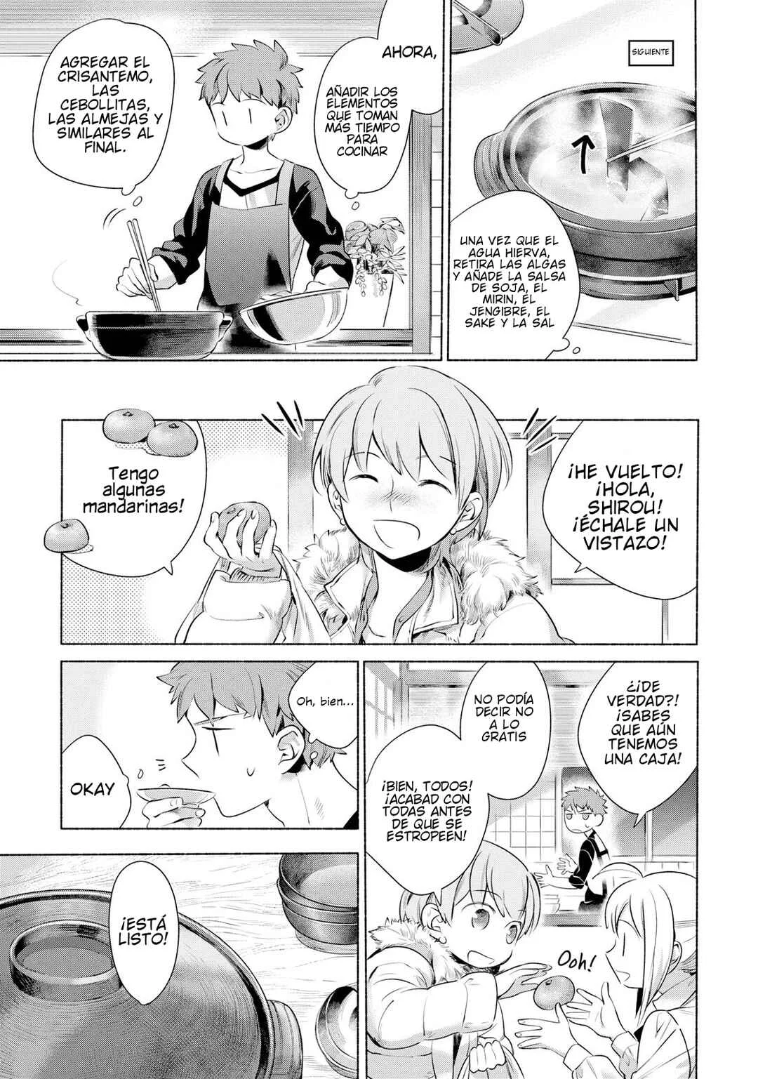 Emiya-san Chi no Kyou no Gohan Capítulo 1: Estofado caliente mixto  - Page 10