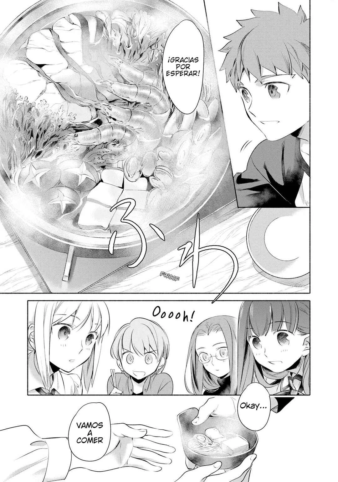 Emiya-san Chi no Kyou no Gohan Capítulo 1: Estofado caliente mixto  - Page 11