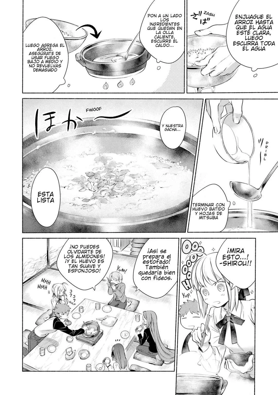 Emiya-san Chi no Kyou no Gohan Capítulo 1: Estofado caliente mixto  - Page 14
