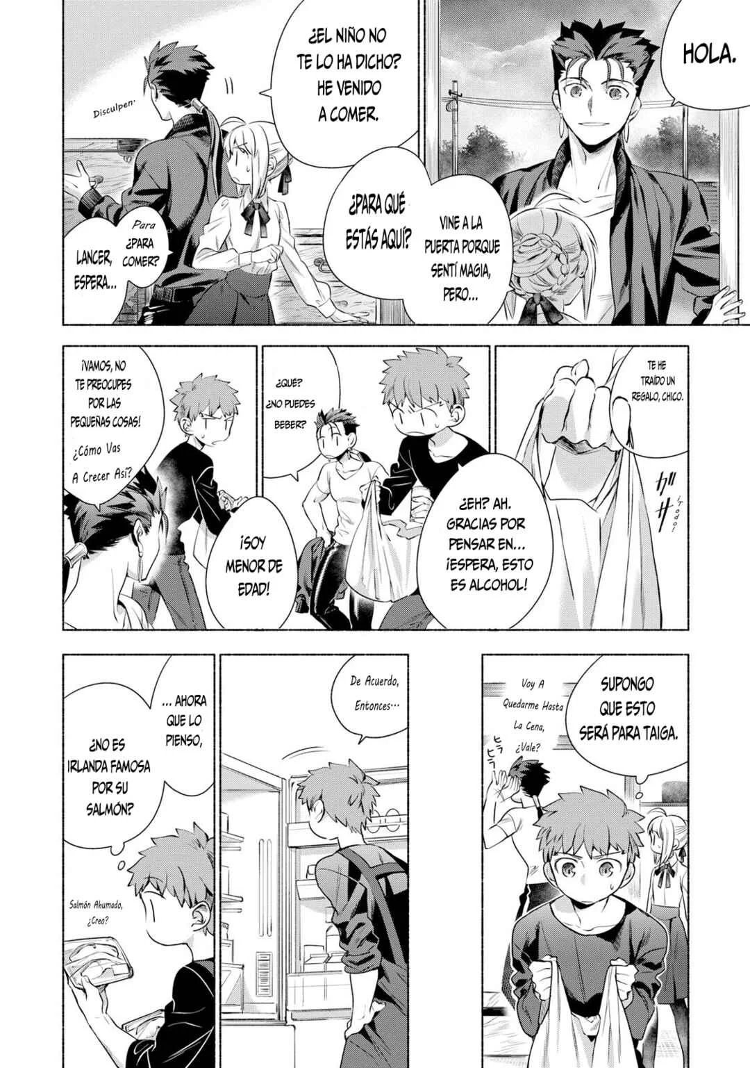 Emiya-san Chi no Kyou no Gohan Capítulo 2: Salmón y champiñones mantecosos en papel de aluminio - Page 5