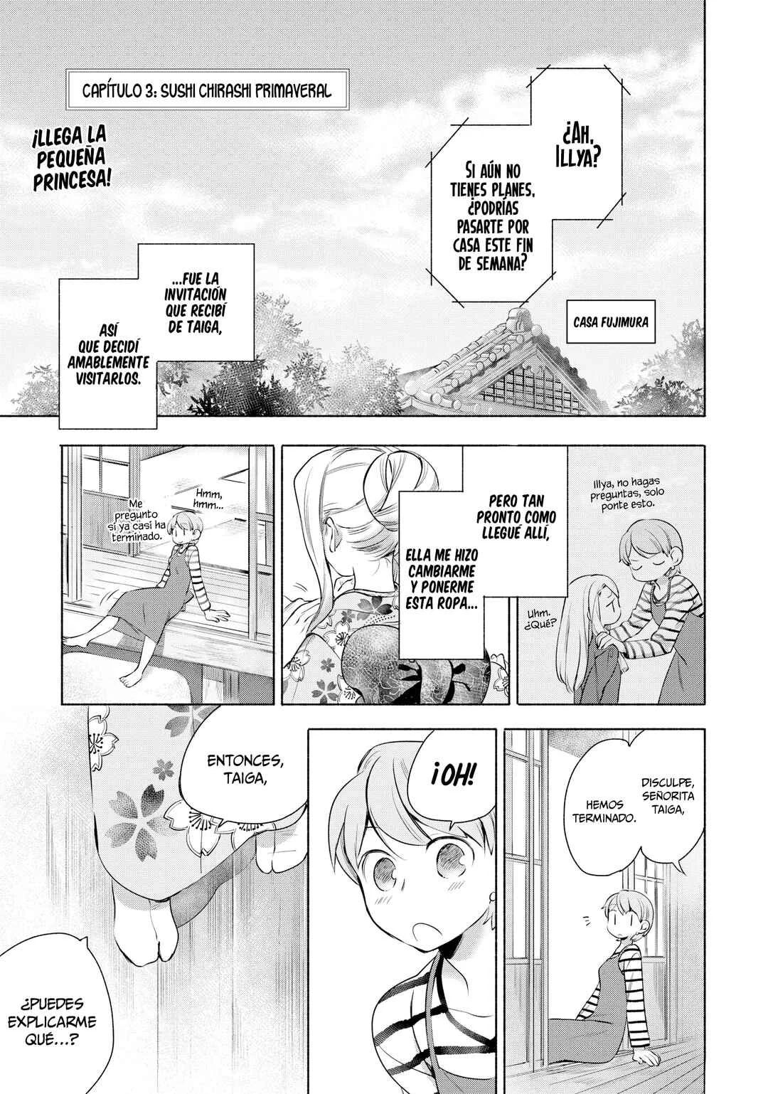 Emiya-san Chi no Kyou no Gohan Capítulo 3: Sushi Primaveral - Page 2