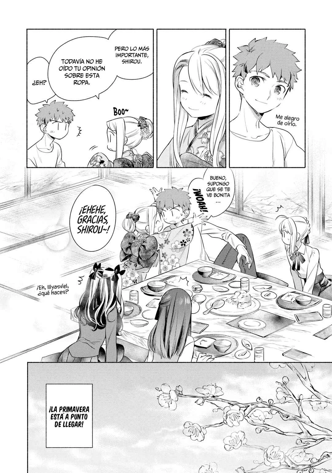Emiya-san Chi no Kyou no Gohan Capítulo 3: Sushi Primaveral - Page 13