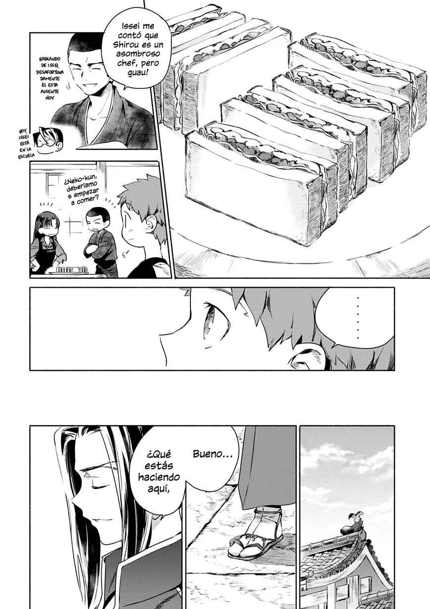 Emiya-san Chi no Kyou no Gohan Capítulo 4: Vegetales de primavera y sandwich de tocino  - Page 7