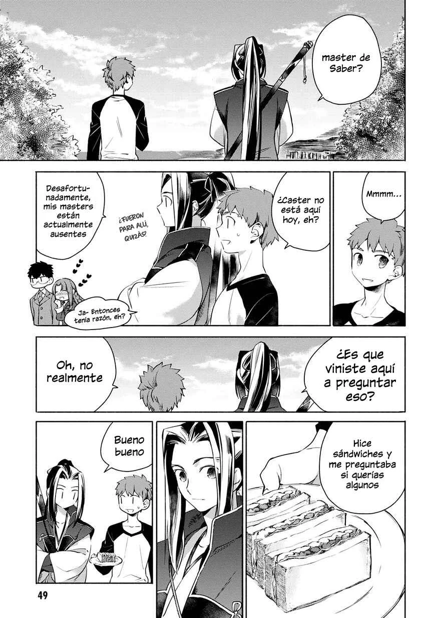 Emiya-san Chi no Kyou no Gohan Capítulo 4: Vegetales de primavera y sandwich de tocino  - Page 8