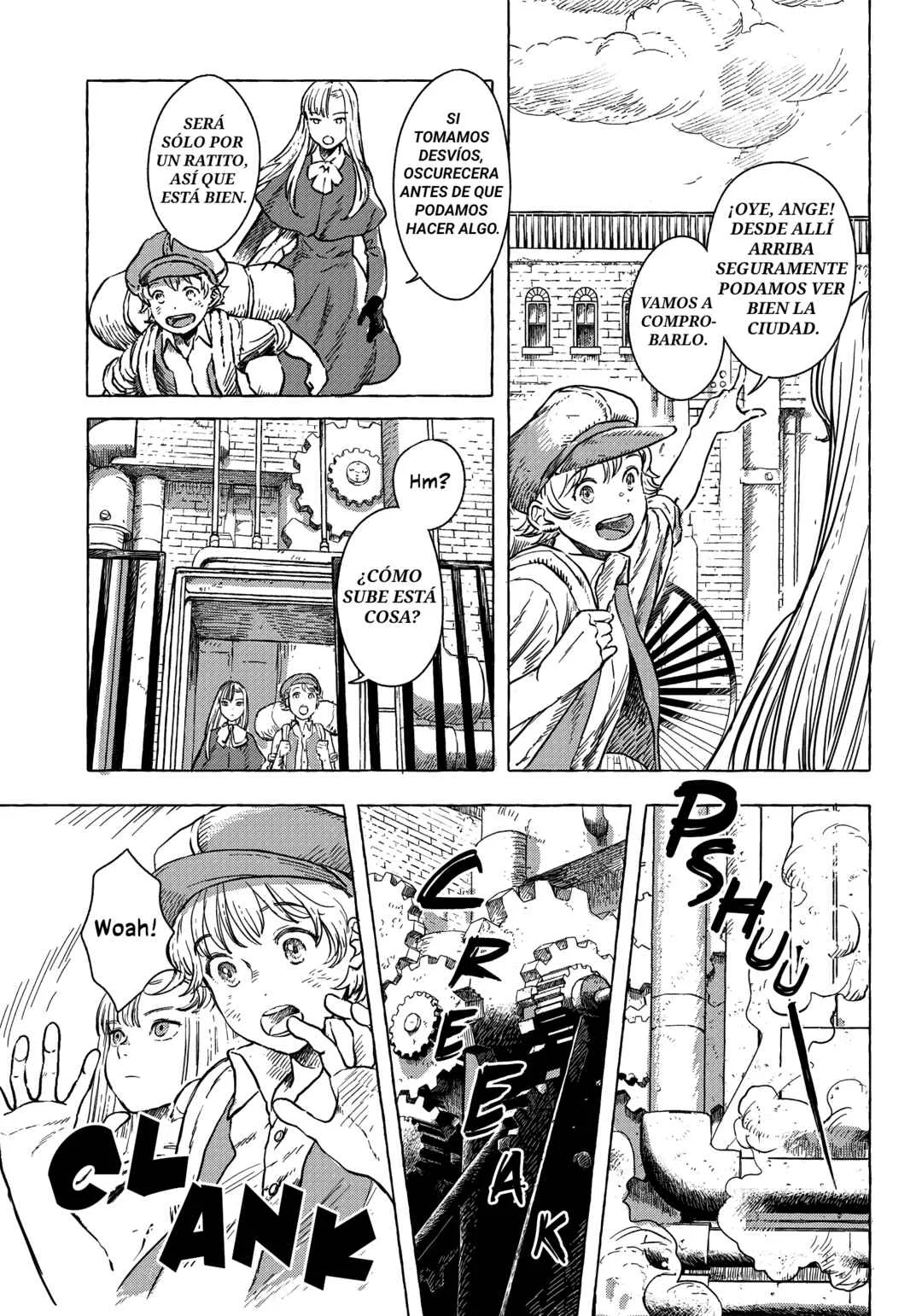 Erio to Denki Ningyou Capítulo 2: Ciudad de vapor y engranajes - Page 3