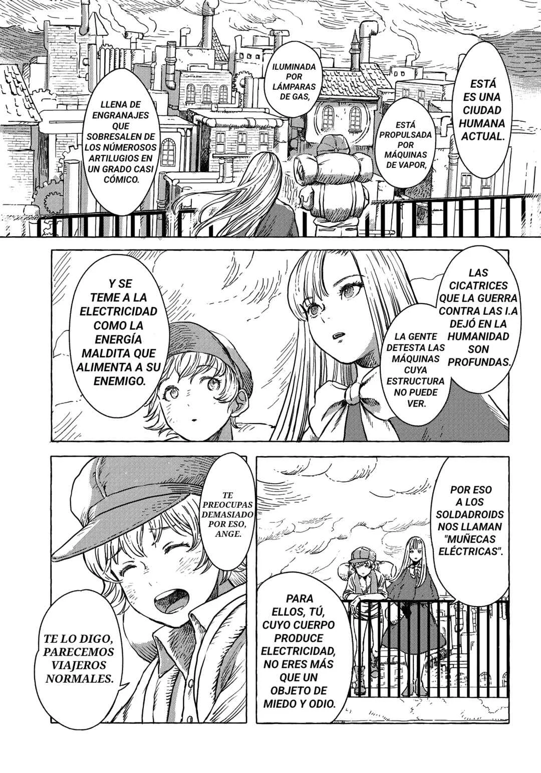 Erio to Denki Ningyou Capítulo 2: Ciudad de vapor y engranajes - Page 5
