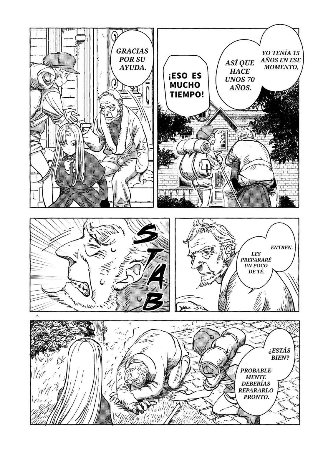 Erio to Denki Ningyou Capítulo 2: Ciudad de vapor y engranajes - Page 13