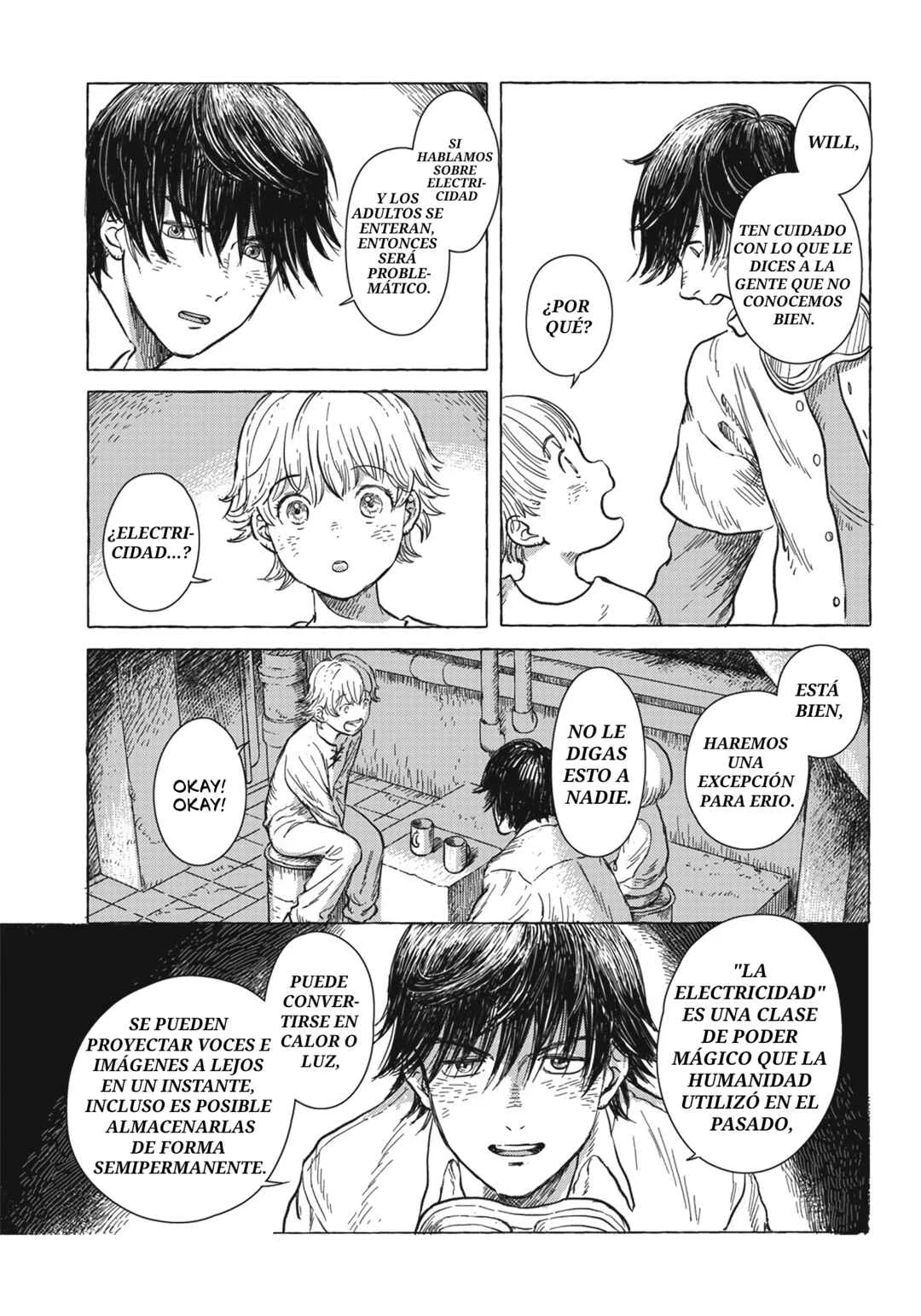 Erio to Denki Ningyou Capítulo 3: Pensamientos humanos  - Page 17
