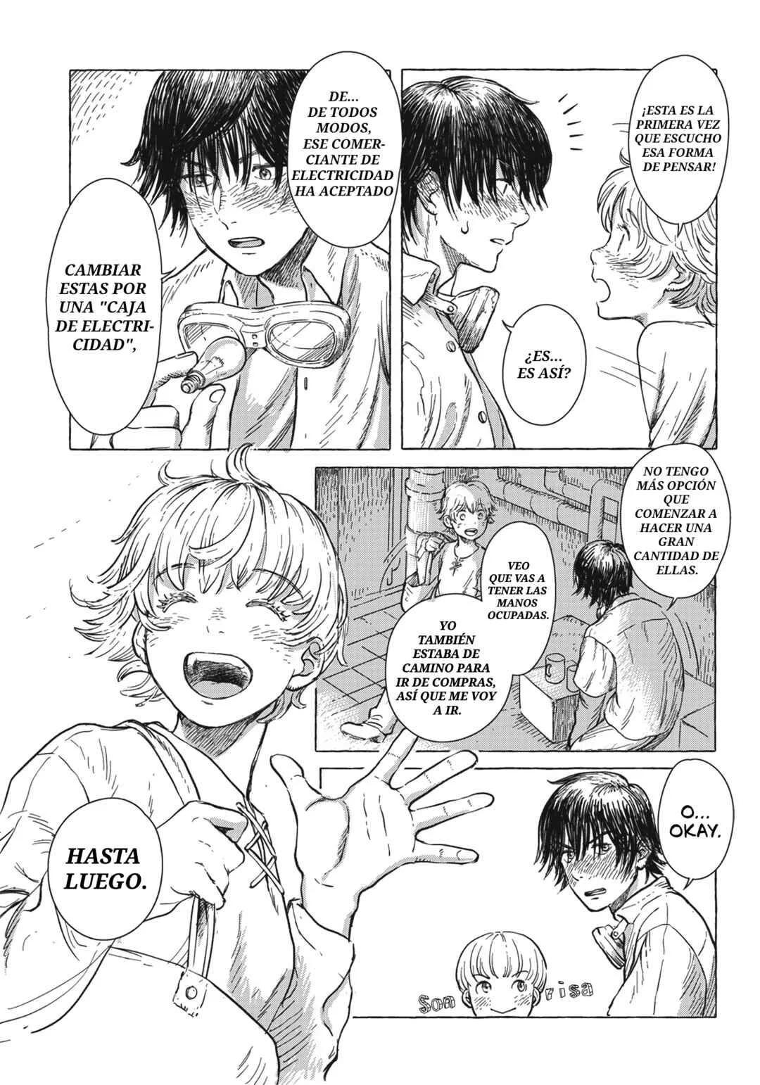 Erio to Denki Ningyou Capítulo 3: Pensamientos humanos  - Page 21