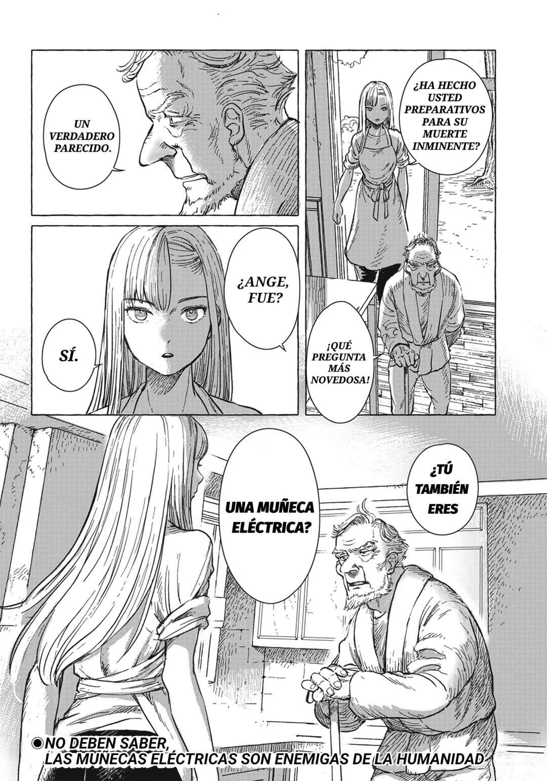 Erio to Denki Ningyou Capítulo 3: Pensamientos humanos  - Page 24