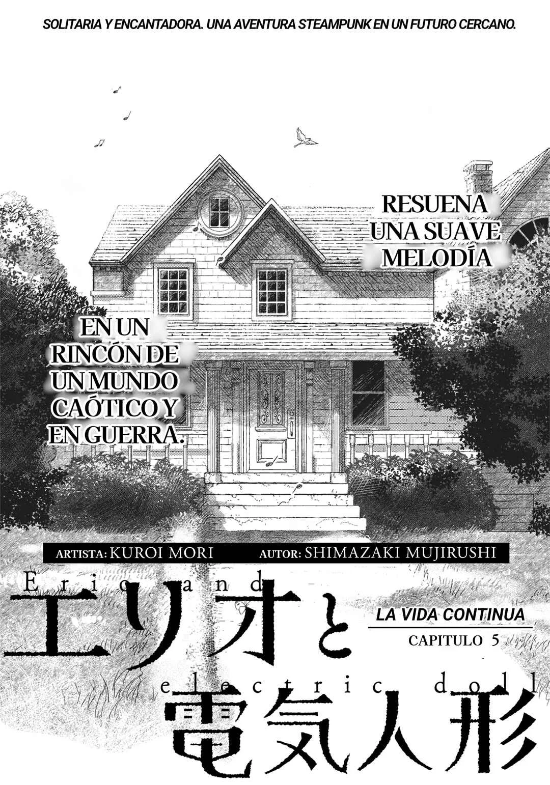 Erio to Denki Ningyou Capítulo 5: La vida continua  - Page 1