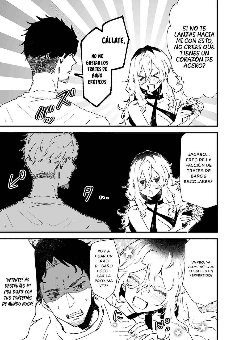 Ero Mangaka Onee-san to Otsukare Ryman Capítulo 2: ¿Odias los trajes de baño atrevidos? - Page 4