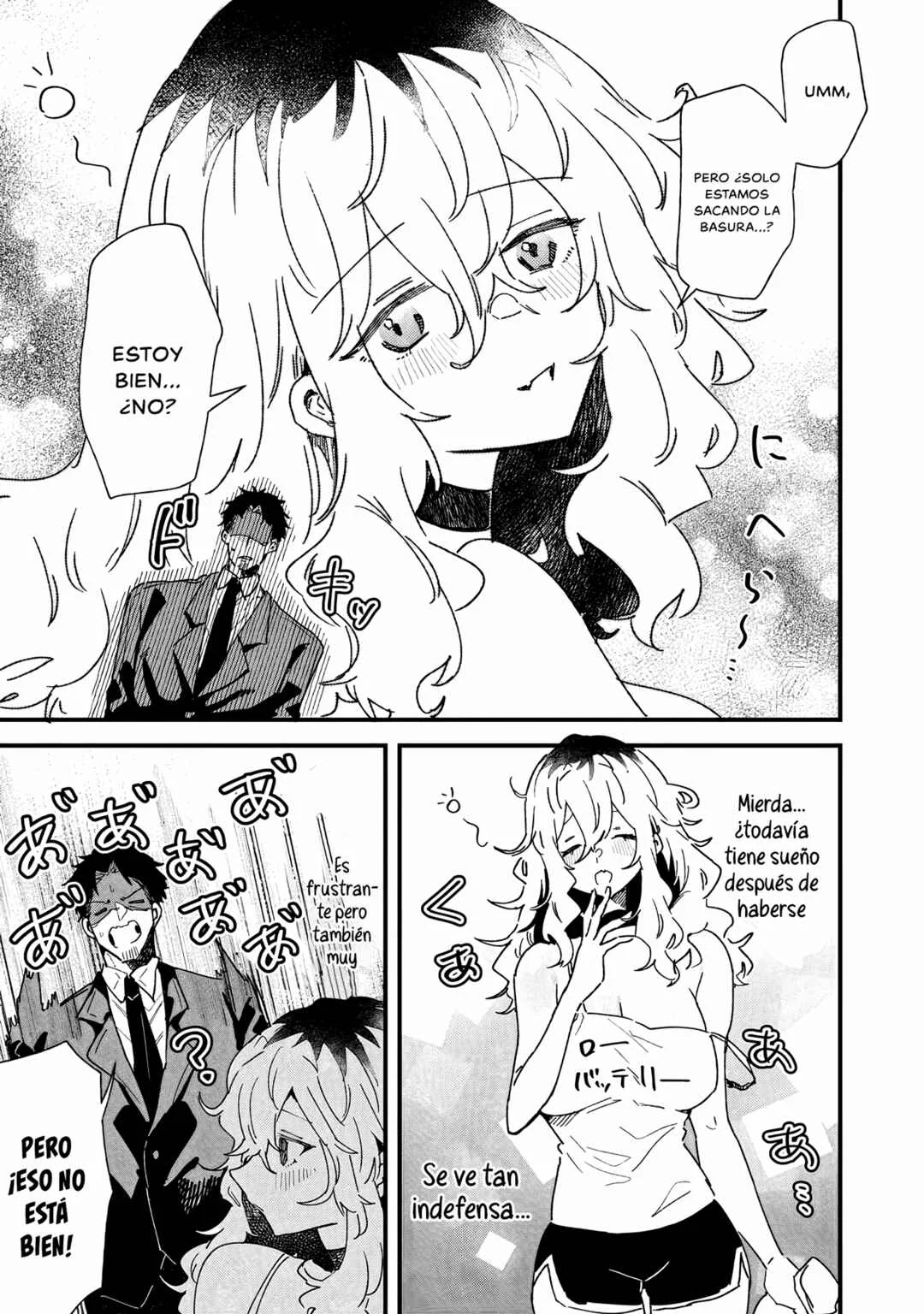 Ero Mangaka Onee-san to Otsukare Ryman Capítulo 3: Día de la basura - Page 4