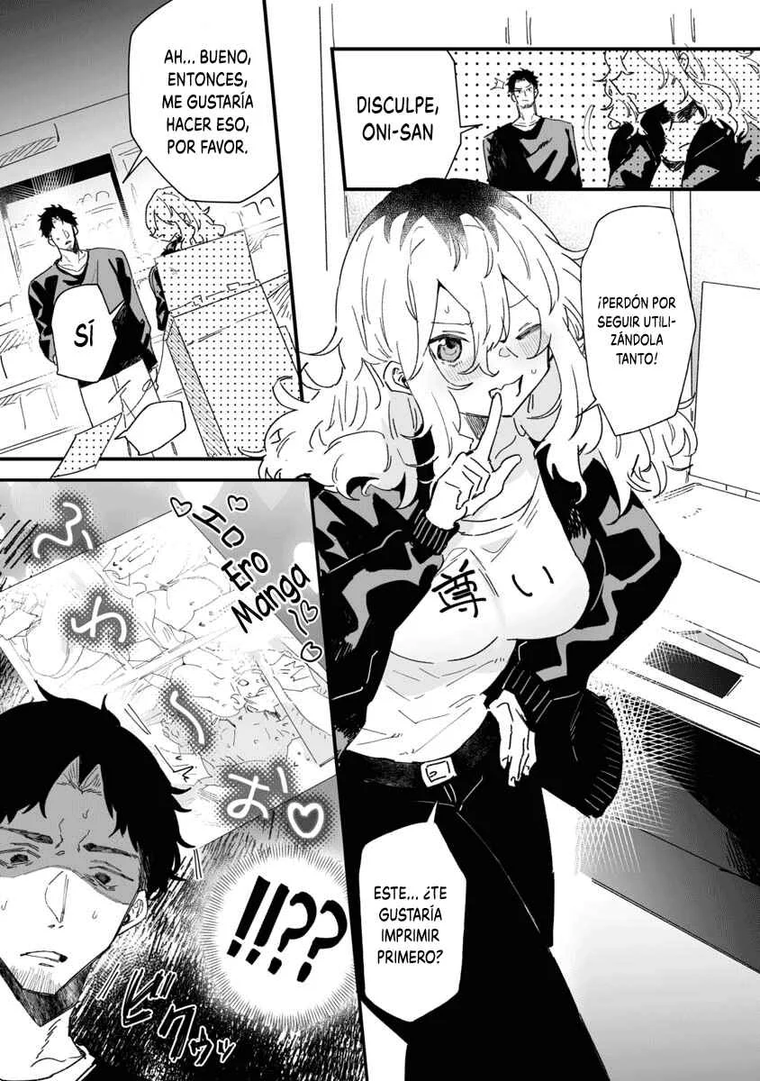 Ero Mangaka Onee-san to Otsukare Ryman Capítulo 4: Nos reunimos temprano en la mañana en una tienda de conveniencia. - Page 4
