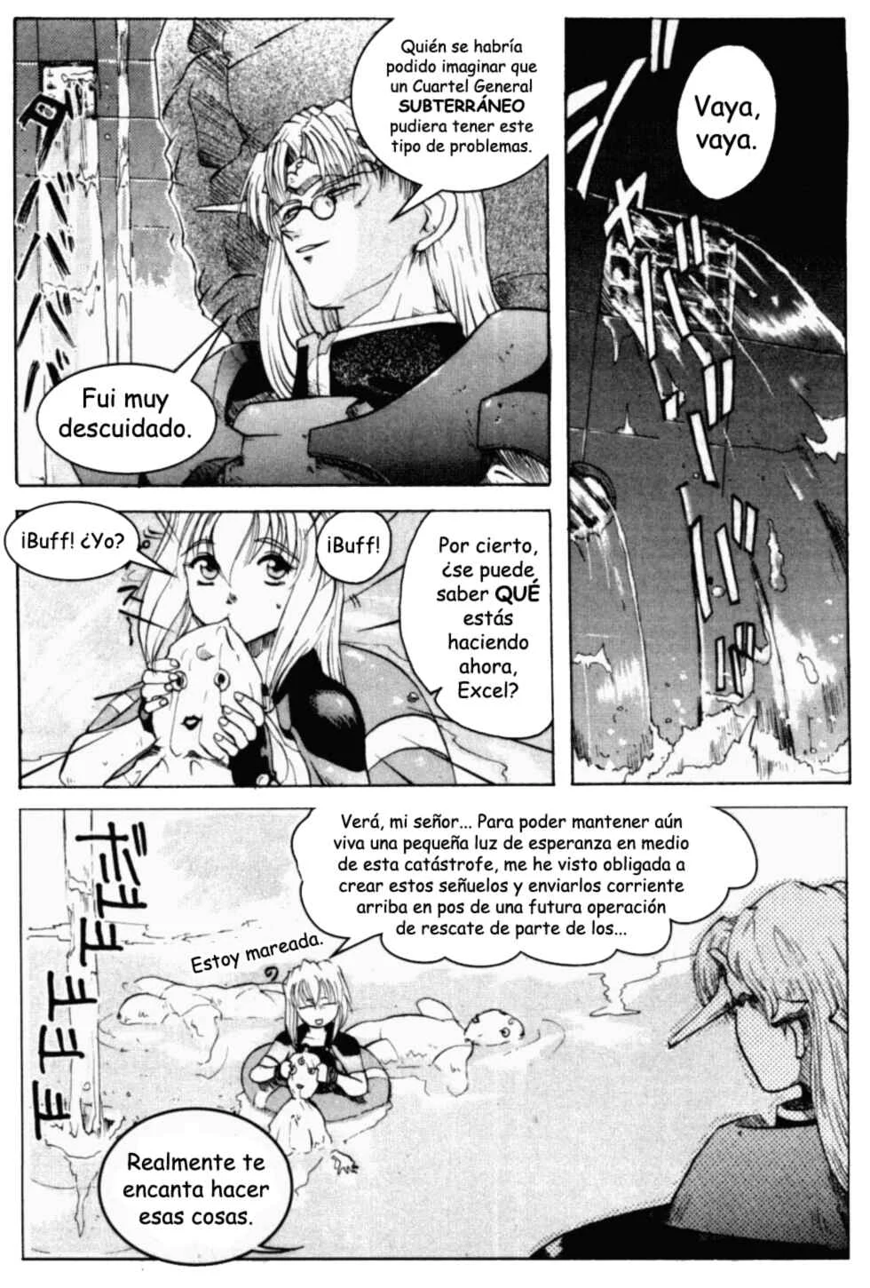 Excel Saga Capítulo 2: El hoy y el mañana son para las despedidas - Page 4