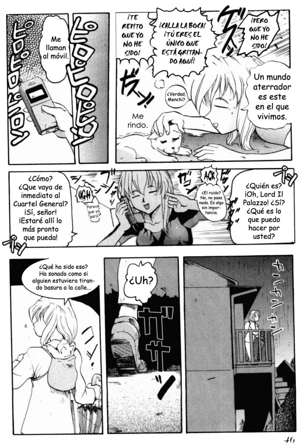 Excel Saga Capítulo 2: El hoy y el mañana son para las despedidas - Page 17
