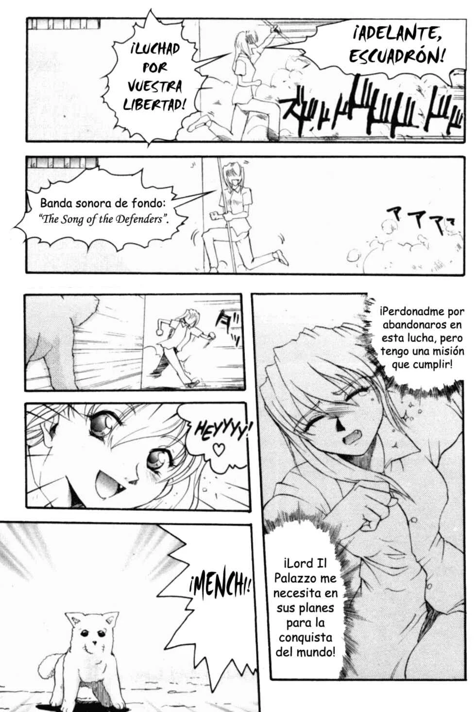 Excel Saga Capítulo 3: El hoy y el mañana son para las bienvenidas - Page 9