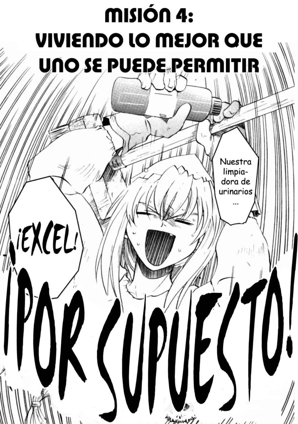 Excel Saga Capítulo 4: Viviendo lo mejor que uno se puede permitir - Page 3