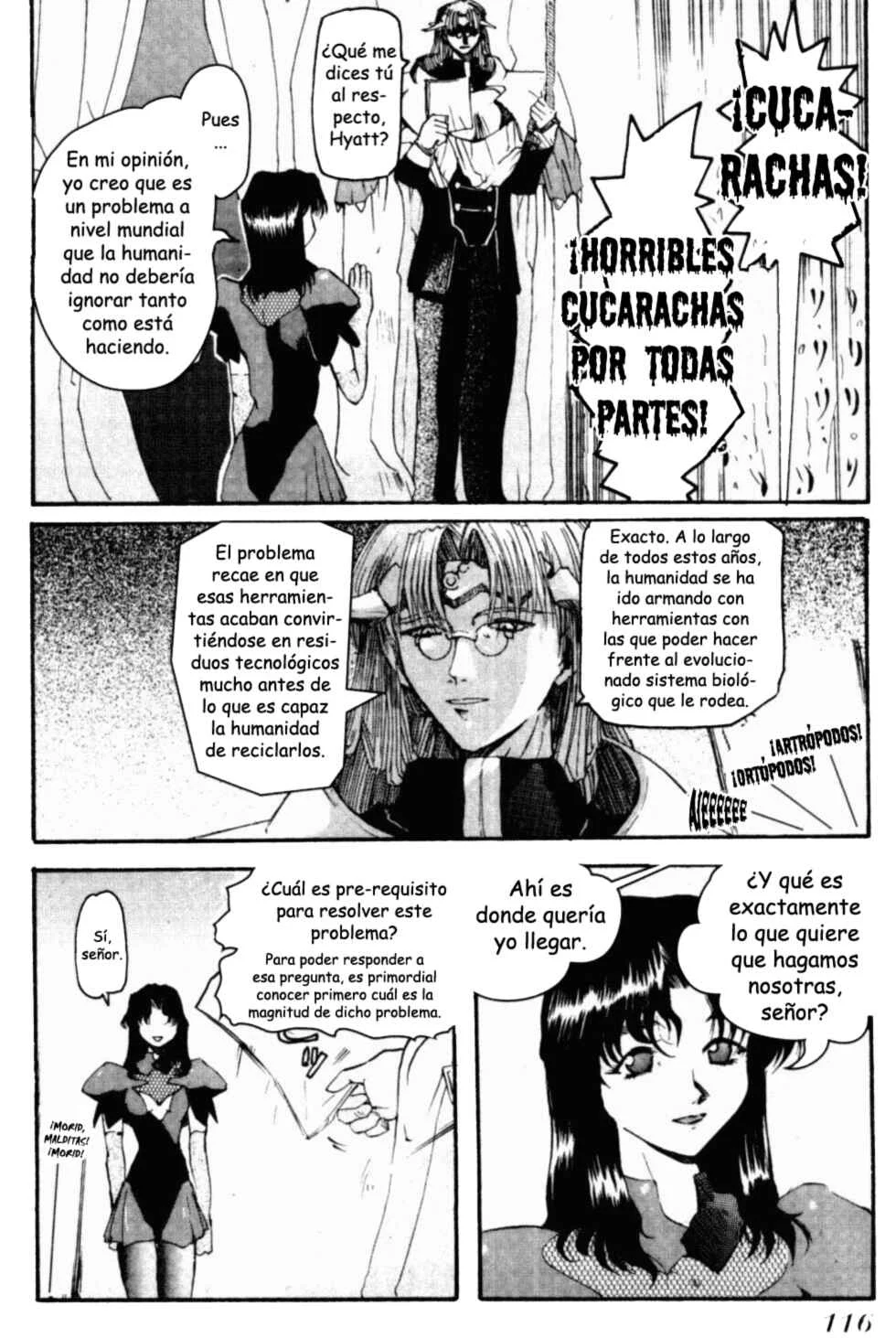 Excel Saga Capítulo 5: Aquellos que aman. Aquellos que destruyen. - Page 6
