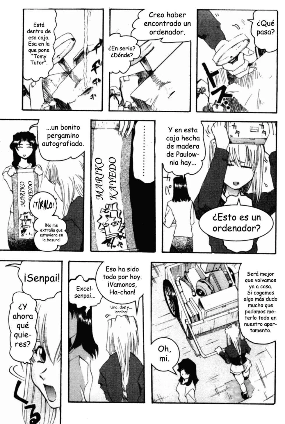 Excel Saga Capítulo 5: Aquellos que aman. Aquellos que destruyen. - Page 19
