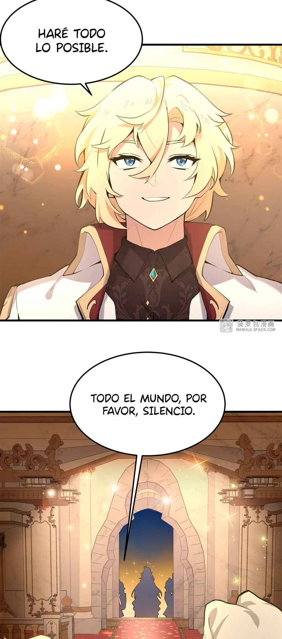 Fèng Àotiān Xiǎoshuō lǐ de Huángmáo Fǎnpài Yě Xiǎng Xìngfú Capítulo 4: Ceremonia de la Mayoría de Edad - Page 35