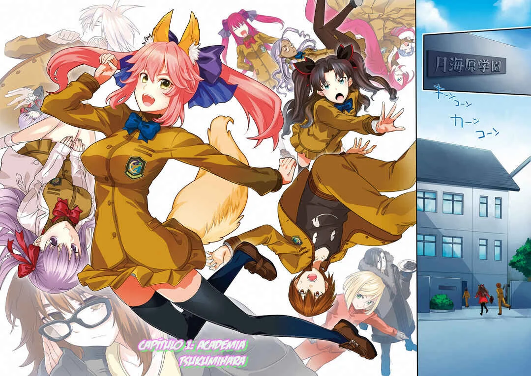Fate/EXTRA CCC FoxTail Capítulo 1: Academia Tsukumihara - Page 3