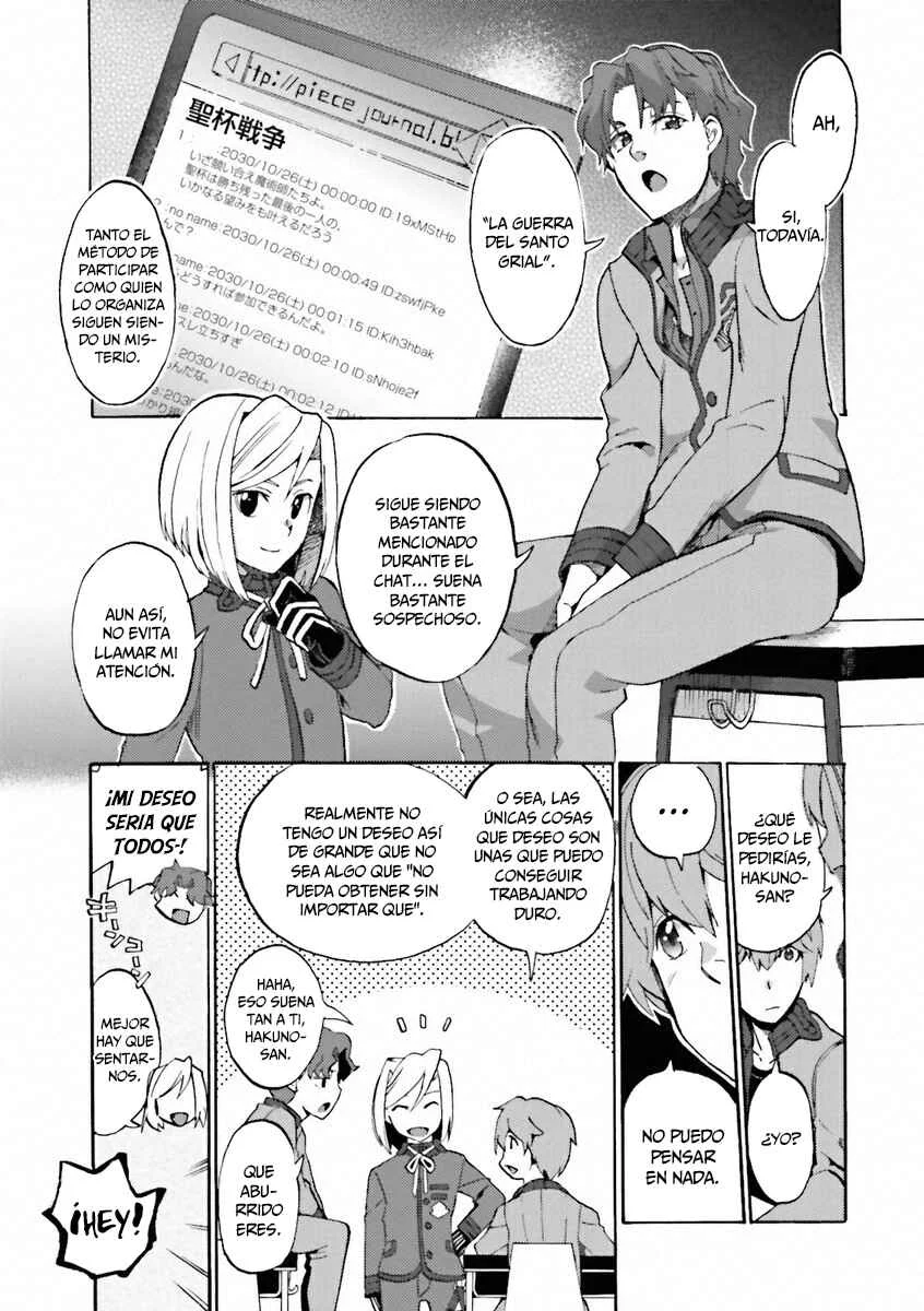Fate/EXTRA CCC FoxTail Capítulo 1: Academia Tsukumihara - Page 7