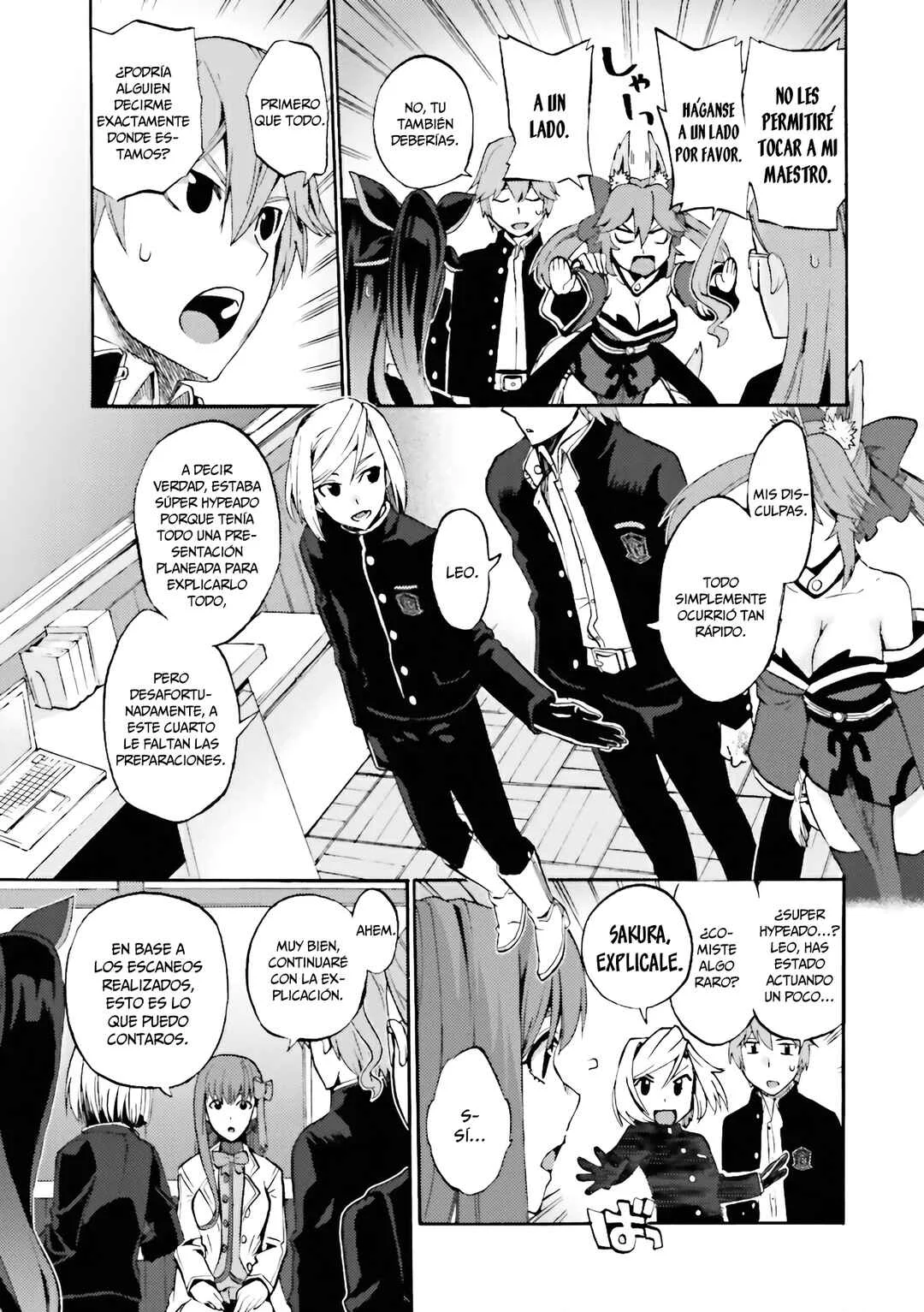 Fate/EXTRA CCC FoxTail Capítulo 3: El Jardín de los cielos caidos - Page 7