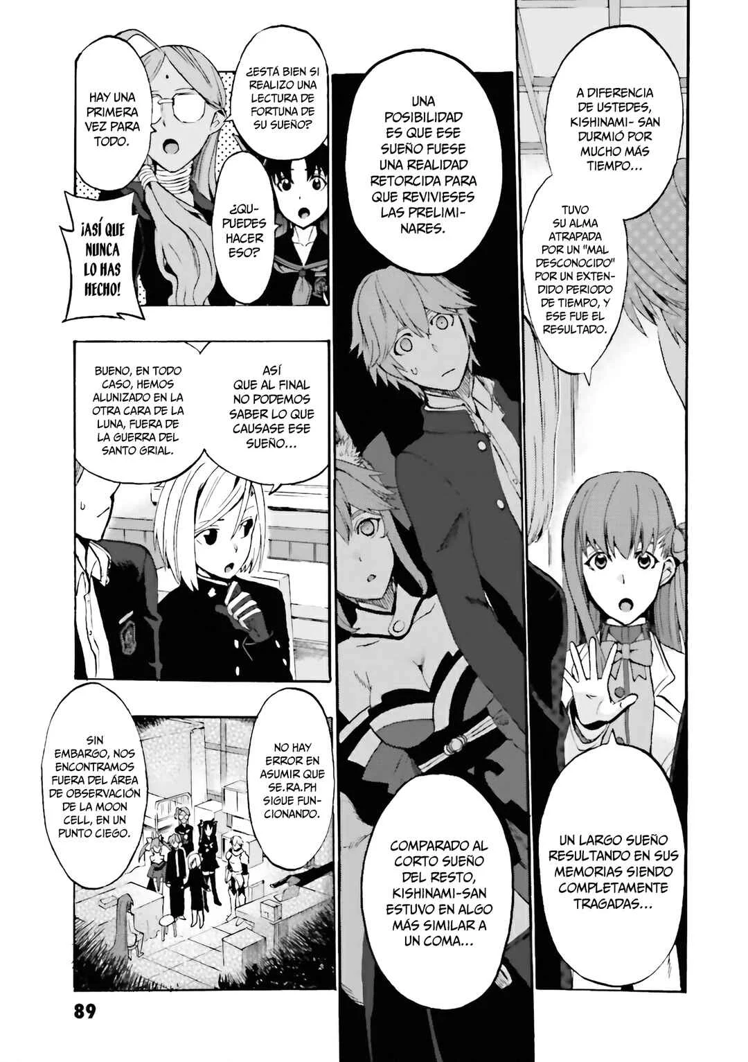 Fate/EXTRA CCC FoxTail Capítulo 3: El Jardín de los cielos caidos - Page 11