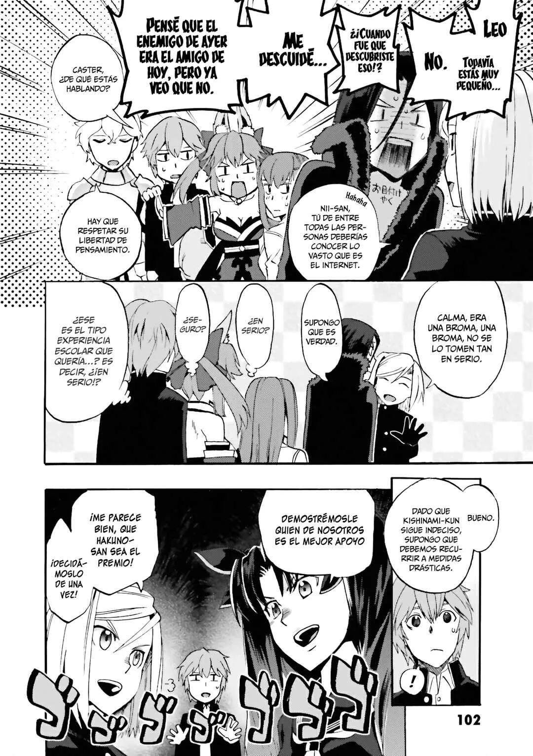 Fate/EXTRA CCC FoxTail Capítulo 3: El Jardín de los cielos caidos - Page 24