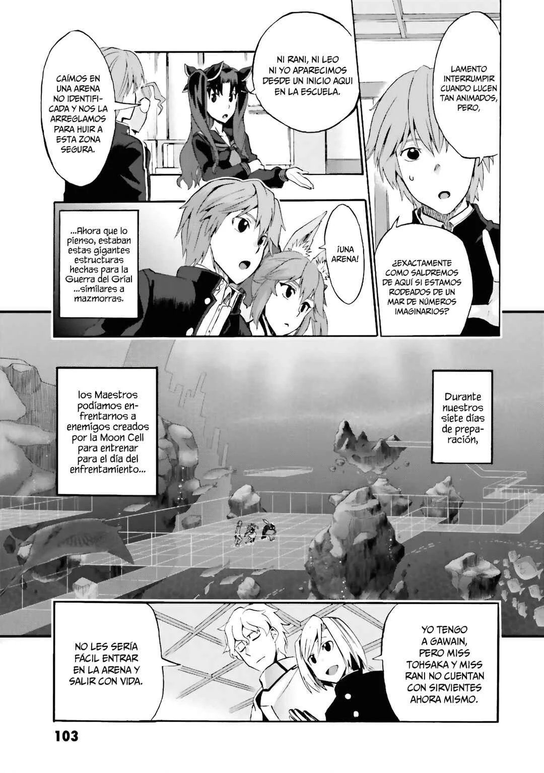 Fate/EXTRA CCC FoxTail Capítulo 3: El Jardín de los cielos caidos - Page 25