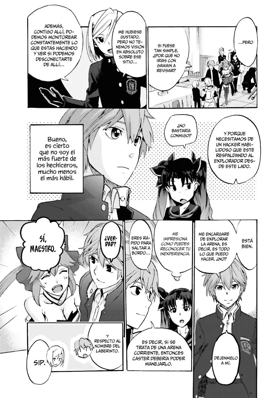 Fate/EXTRA CCC FoxTail Capítulo 3: El Jardín de los cielos caidos - Page 27