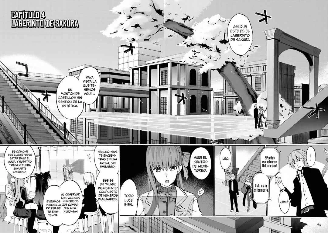 Fate/EXTRA CCC FoxTail Capítulo 4: El Laberinto de Sakura - Page 3