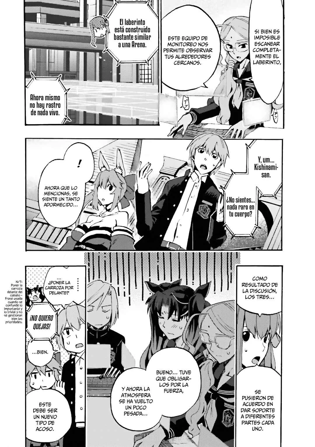 Fate/EXTRA CCC FoxTail Capítulo 4: El Laberinto de Sakura - Page 4