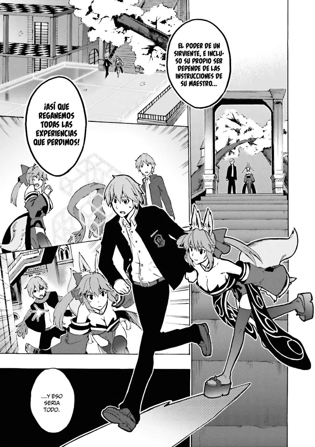 Fate/EXTRA CCC FoxTail Capítulo 4: El Laberinto de Sakura - Page 11