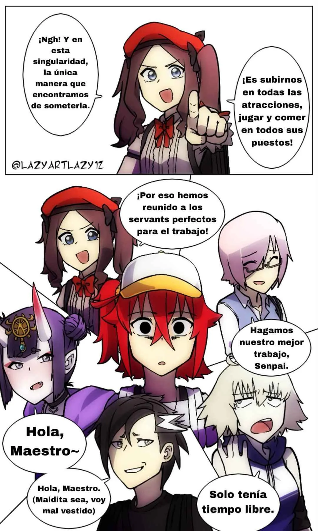 Fate/ Grand Order: After A Lostbelt (Doujinshi) Capítulo 3: A Master's Mission Part.2 - Page 8