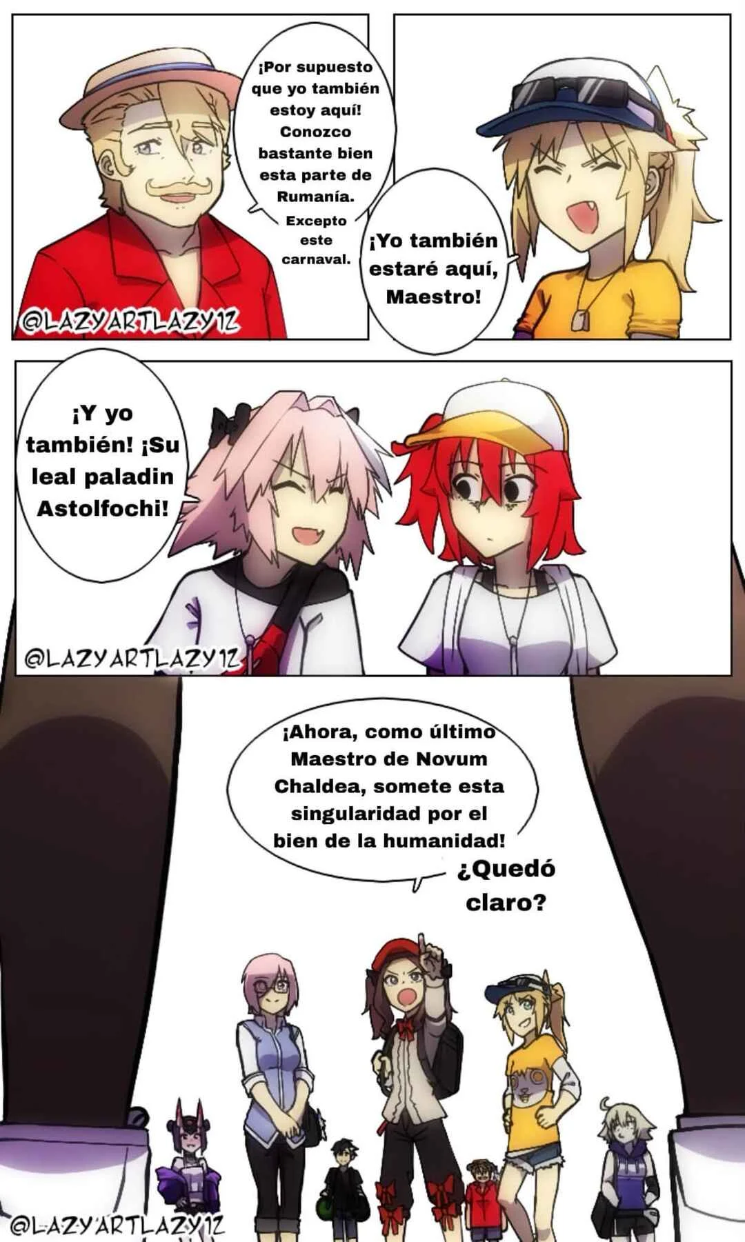 Fate/ Grand Order: After A Lostbelt (Doujinshi) Capítulo 3: A Master's Mission Part.2 - Page 9