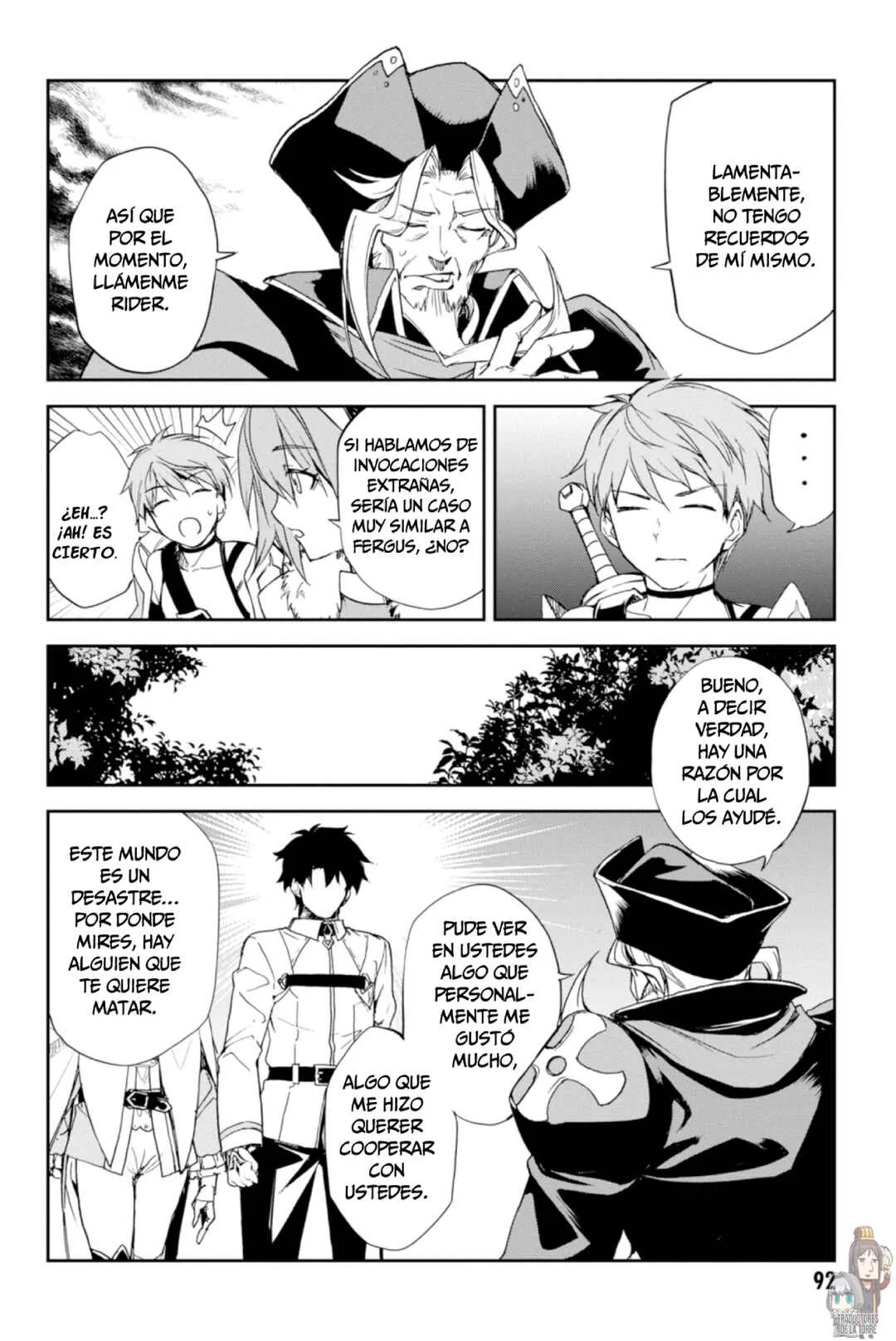 Fate/Grand Order -Epic of Remnant- Pseudo-Singularity II: Subterranean World of Folklore, Agartha - Women of Agartha Capítulo 2: Rider y Saber. - Page 36