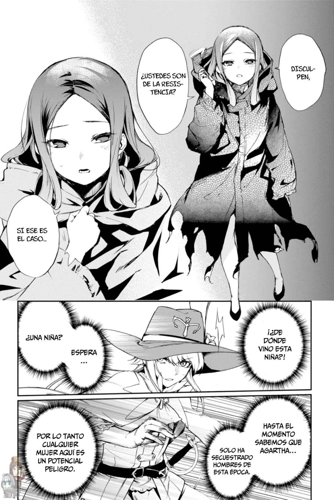 Fate/Grand Order -Epic of Remnant- Pseudo-Singularity II: Subterranean World of Folklore, Agartha - Women of Agartha Capítulo 4: Infiltración. - Page 24