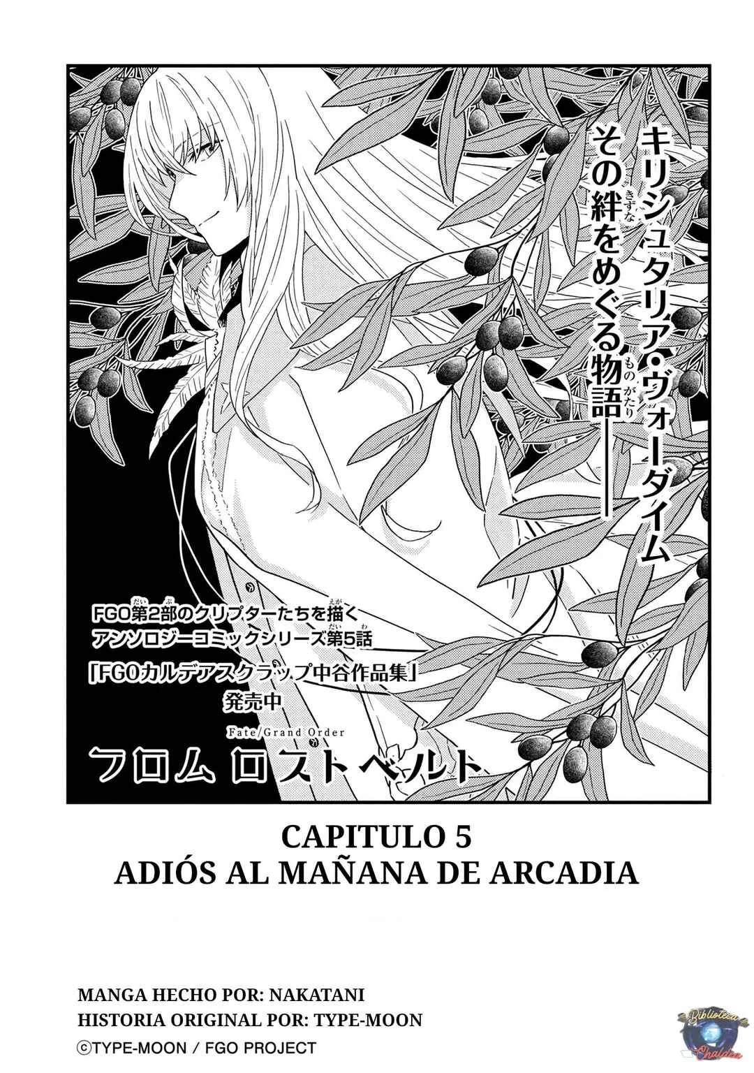 Fate/Grand Order From Lostbelt Capítulo 5: Adiós al mañana de Arcadia  - Page 11