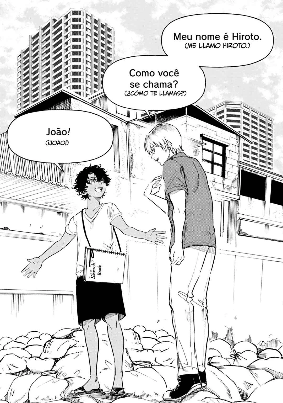 Favela no Mangaka Capítulo 1: Huevos de Sao Paulo - Page 32