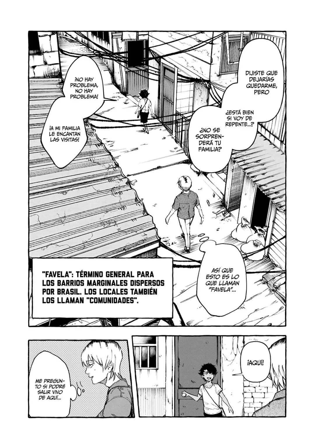 Favela no Mangaka Capítulo 1: Huevos de Sao Paulo - Page 34