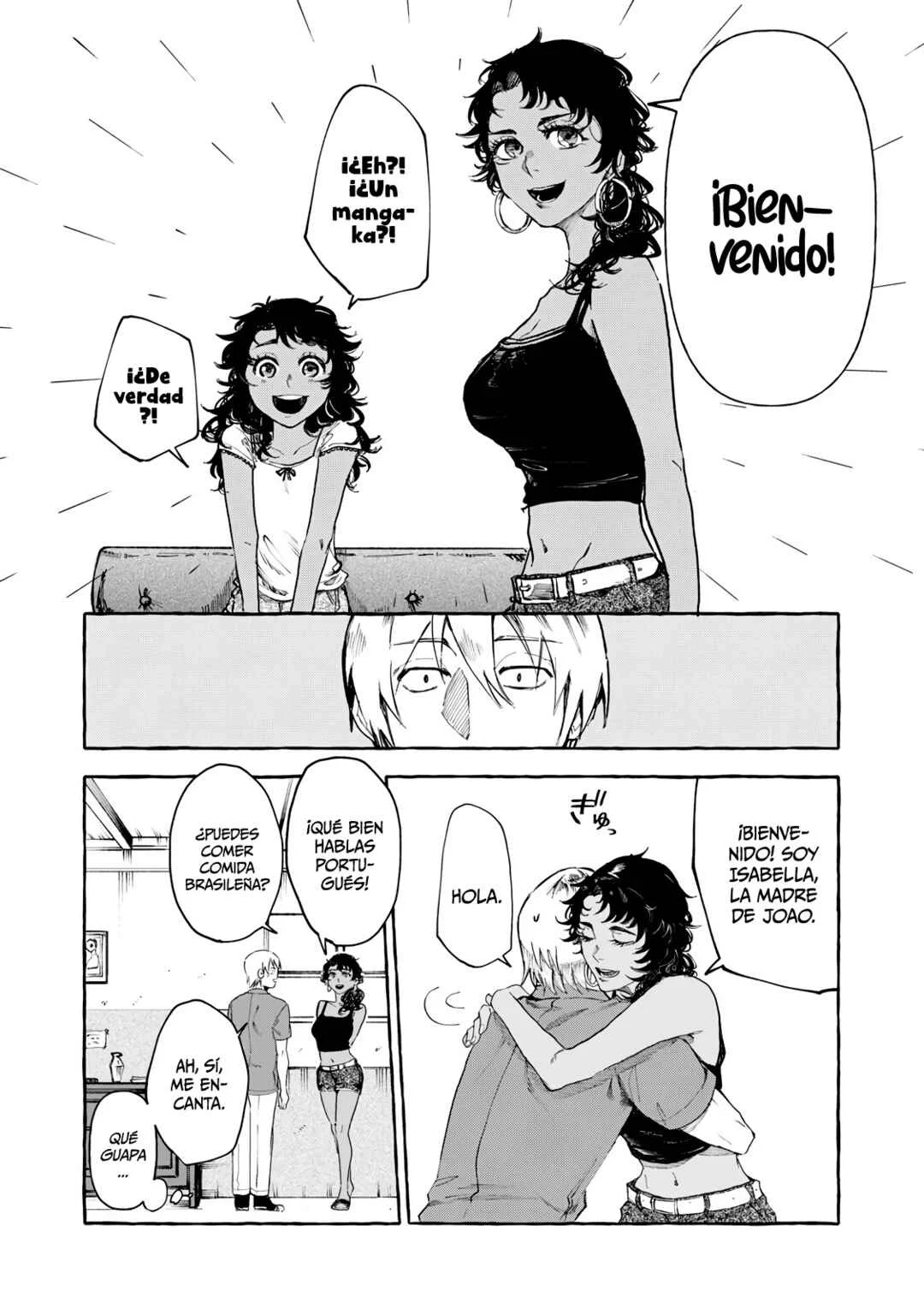 Favela no Mangaka Capítulo 1: Huevos de Sao Paulo - Page 35