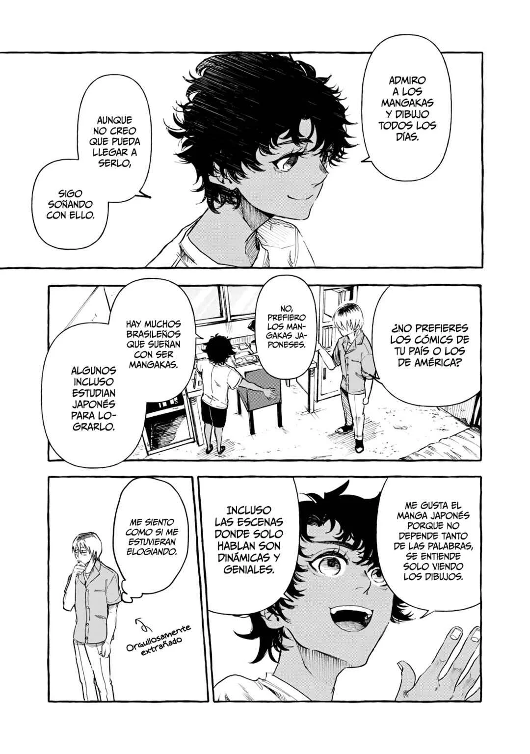 Favela no Mangaka Capítulo 1: Huevos de Sao Paulo - Page 39