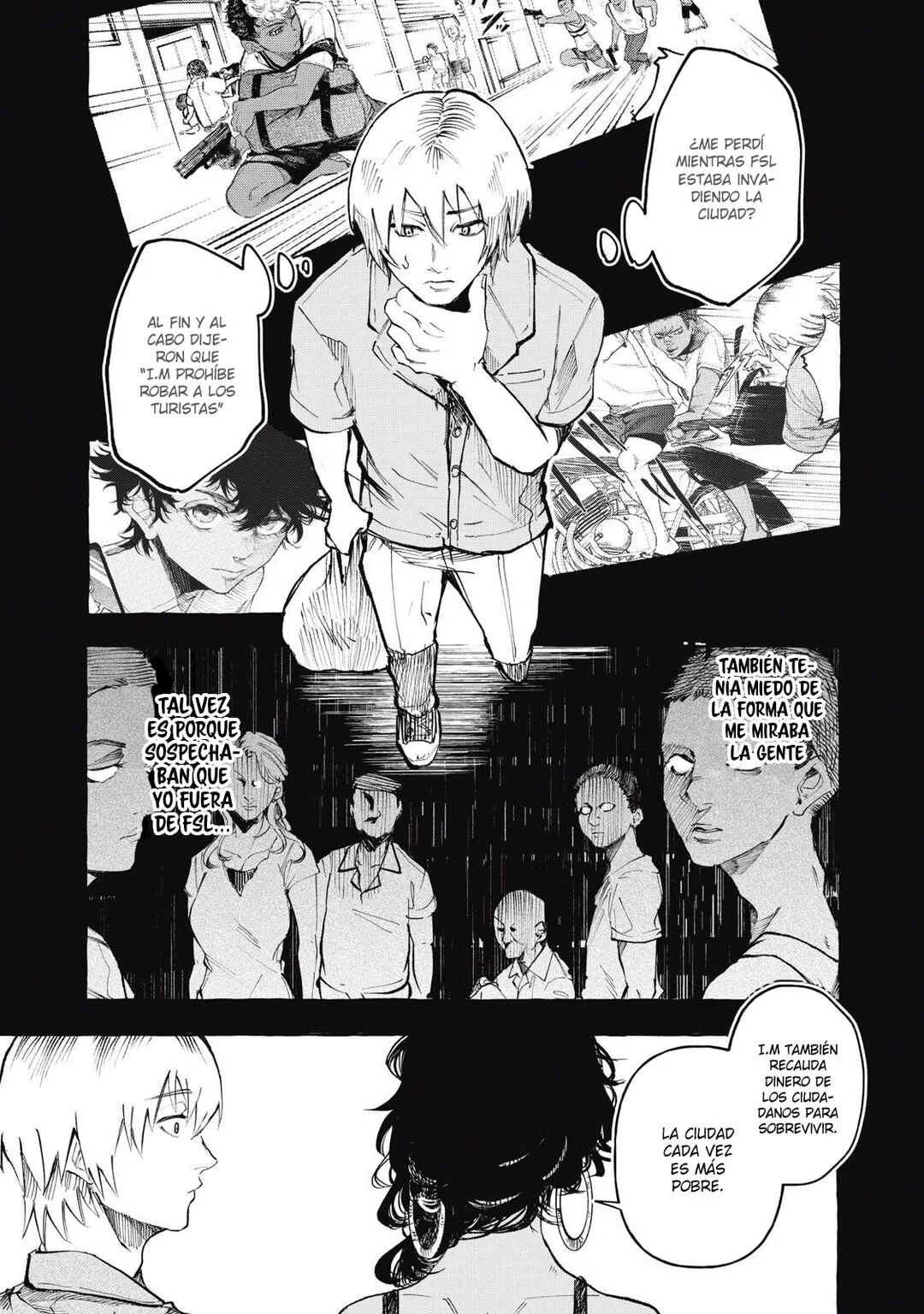 Favela no Mangaka Capítulo 2: La ciudad del humo y la pólvora - Page 4