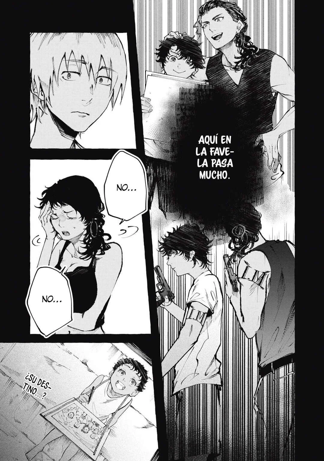 Favela no Mangaka Capítulo 2: La ciudad del humo y la pólvora - Page 36
