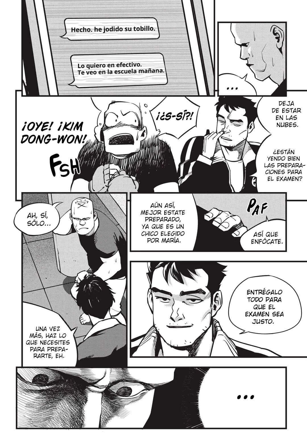 Fight Class 3 Capítulo 3: RONDA 3: Un conocido - Page 8