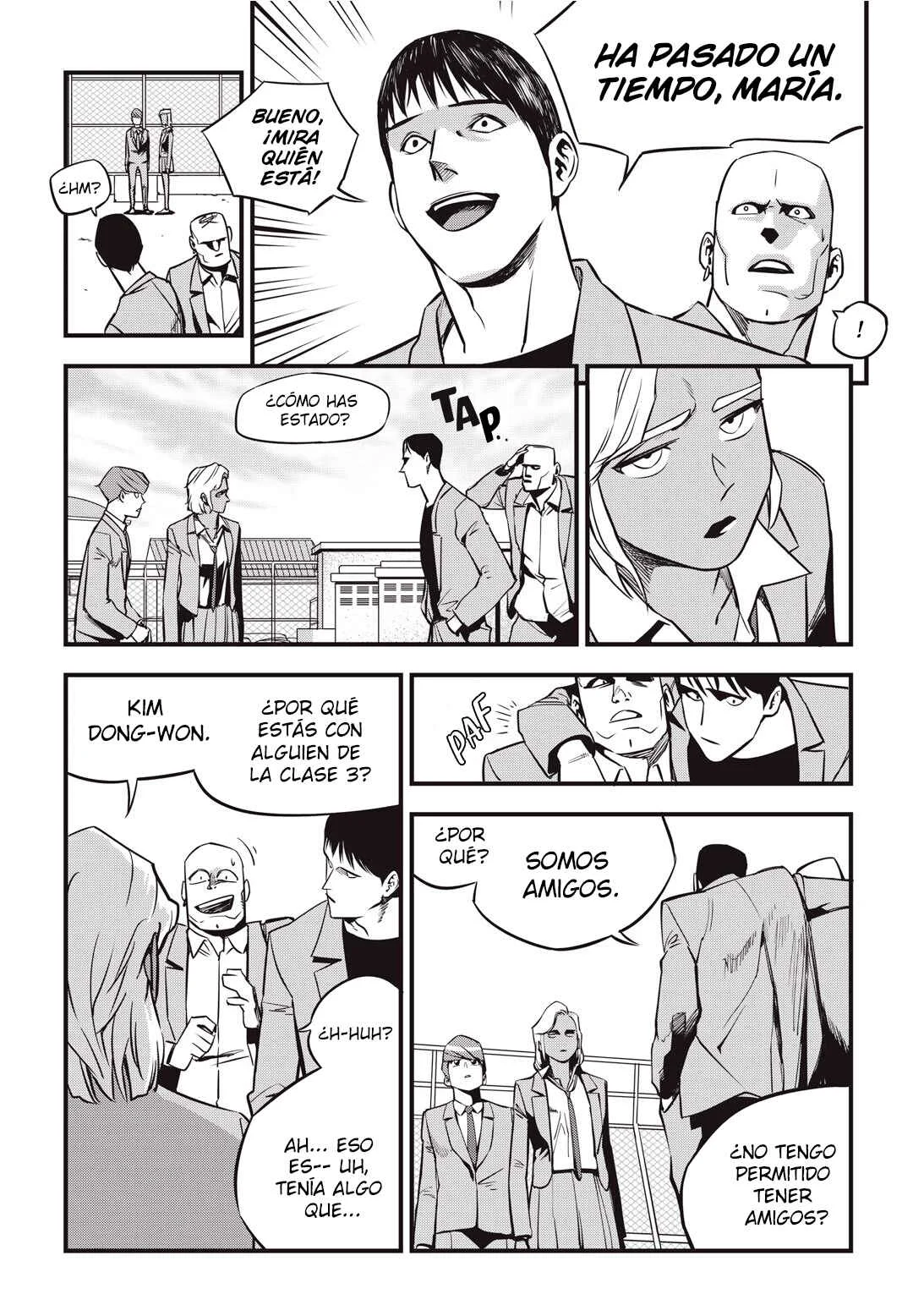 Fight Class 3 Capítulo 3: RONDA 3: Un conocido - Page 13