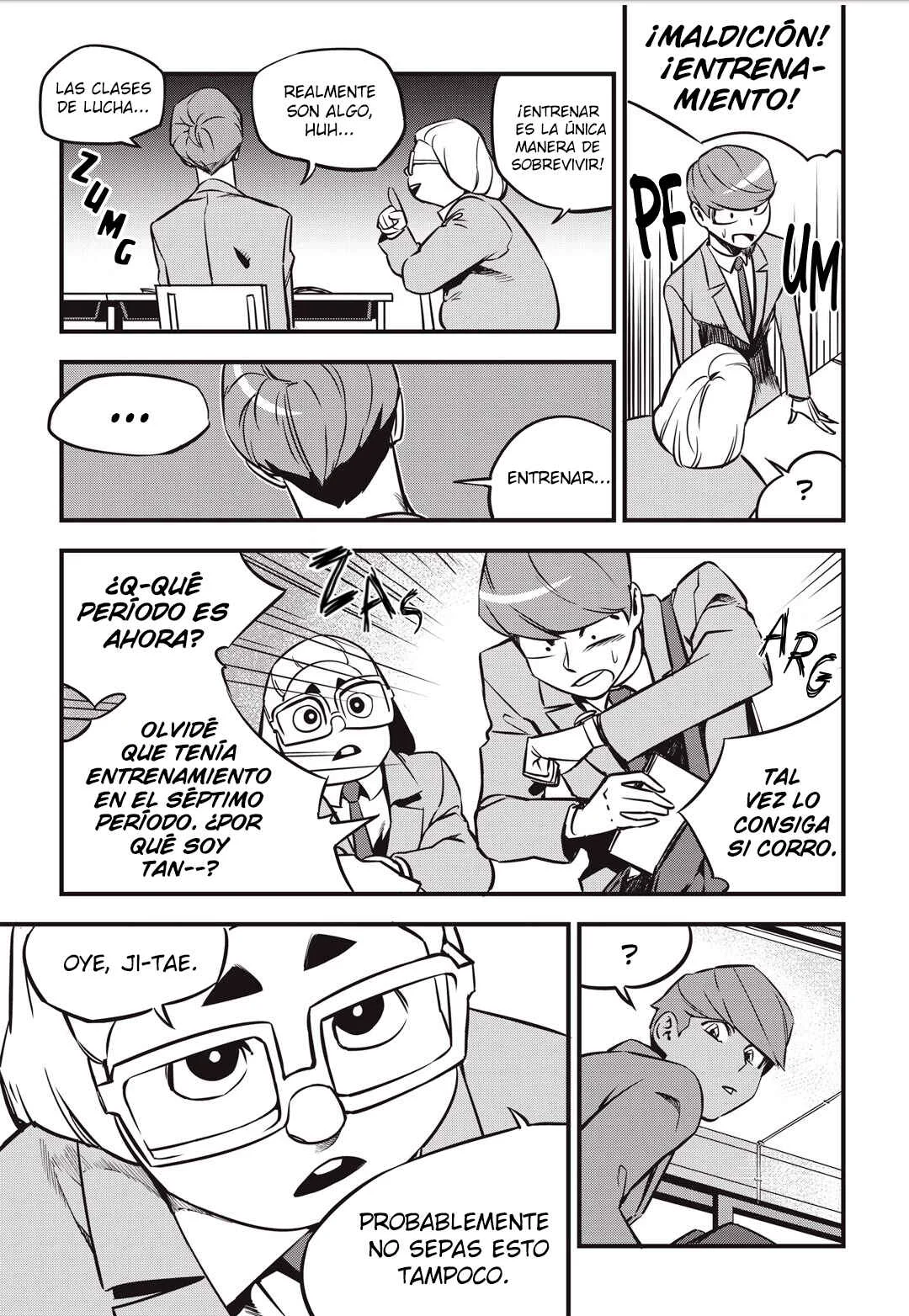 Fight Class 3 Capítulo 3: RONDA 3: Un conocido - Page 25