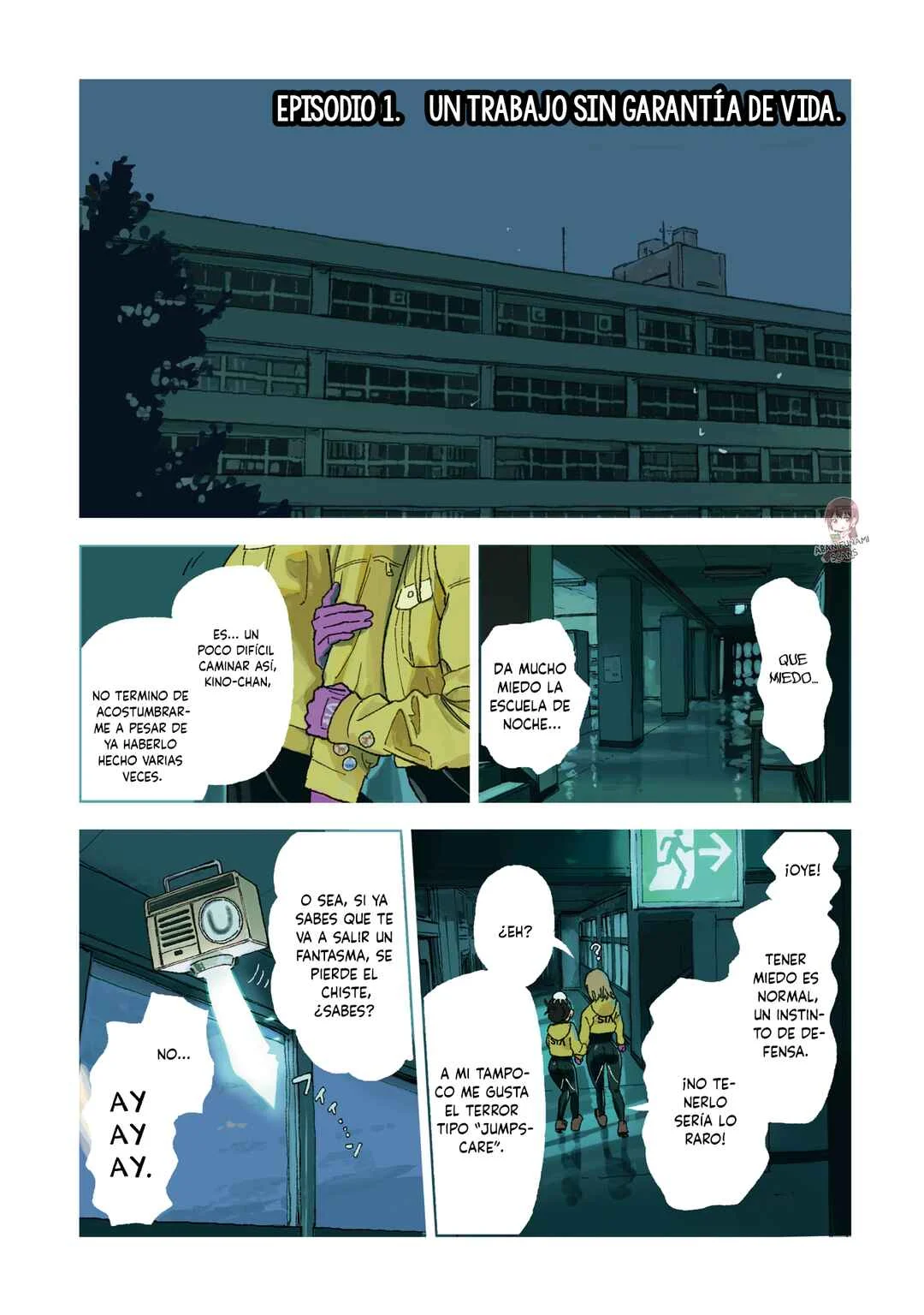 First Penguin Requiem Capítulo 1: Un trabajo sin garantía de vida. - Page 7